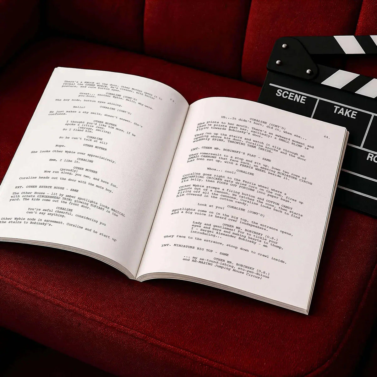 Coraline (2009) Movie Script Cinemense