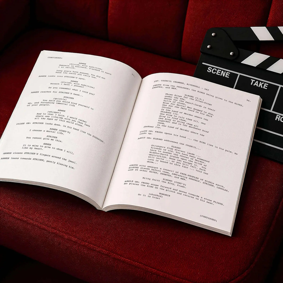 The Lord of the Rings: The Fellowship of the Ring (2001) Movie Script Cinemense